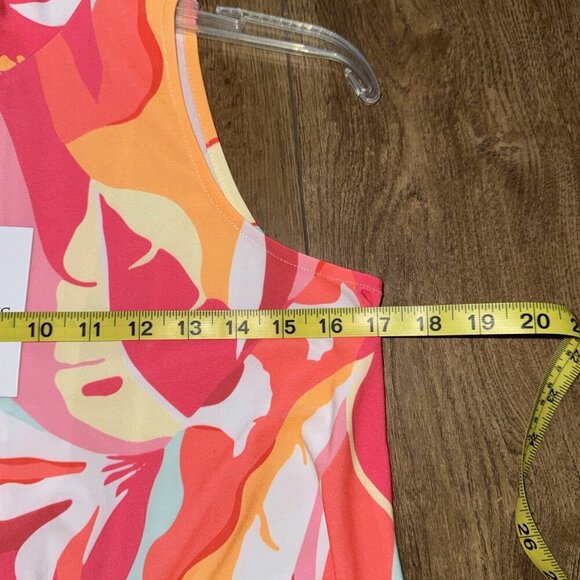 Julian chang Women's Multi Color Sleeveless Dress Small - Picture 5 of 5